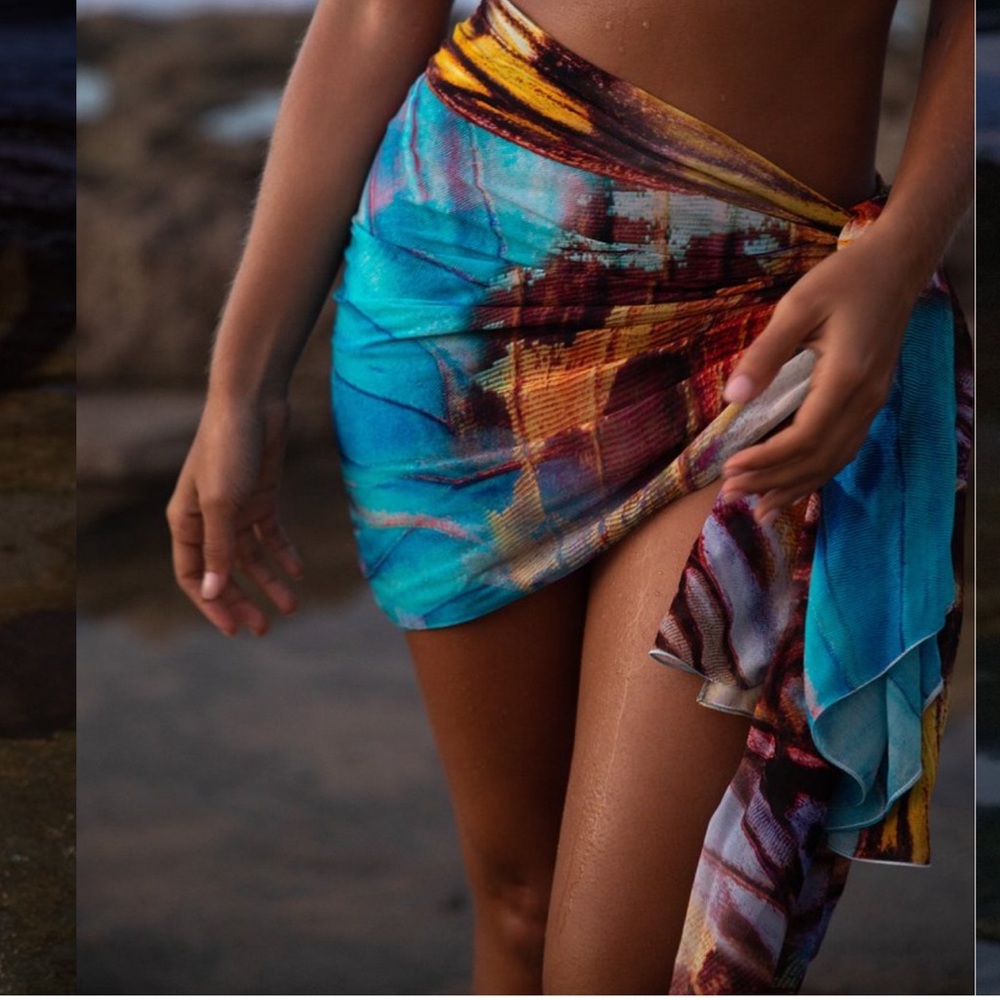 Rat and Boa Swim Baiana Sarong. O/S. Like New.
